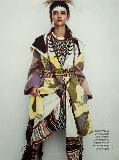 Marina Nery For Vogue Magazine, Australia, April 2014