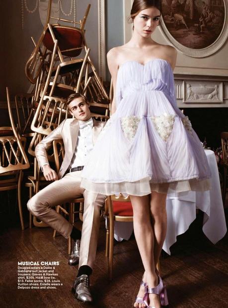 Estelle Yves by Fashion Model For Teen Vogue Magazine, US, April 2014