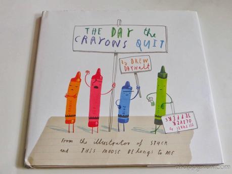 A book about colour, compassion and creativity {Review of The Day the Crayons Quit}