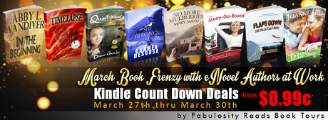 MARCH BOOK FRENZY WITH eNOVEL AUTHORS AT WORK