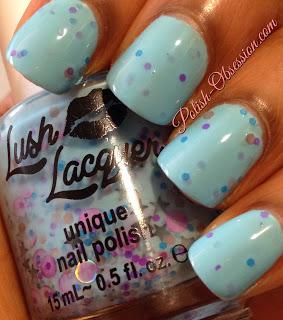 Lush Lacquer - Monster Mash and Blue Gypsy