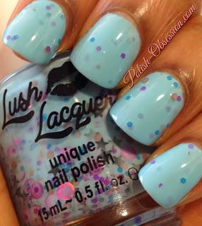 Lush Lacquer - Monster Mash and Blue Gypsy