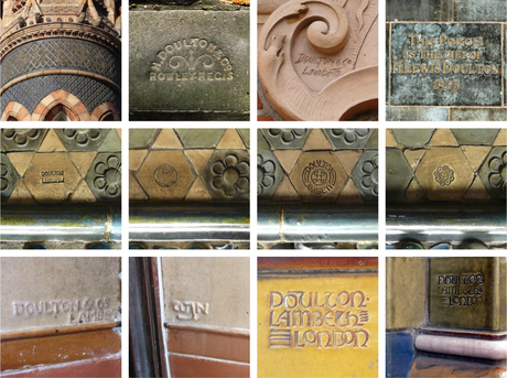 Doulton tiles and their stamps