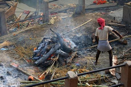 Funeral ghat Varanasi