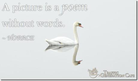 blog post image is a poem - quote from Horace