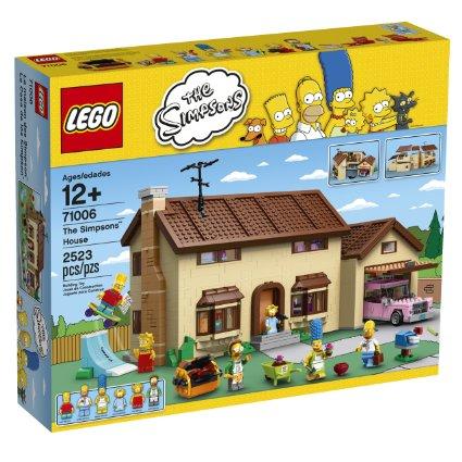 Simpsons lego set