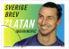 Zlatan Receives His Own Stamps In Sweden