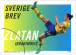 Zlatan Receives His Own Stamps In Sweden