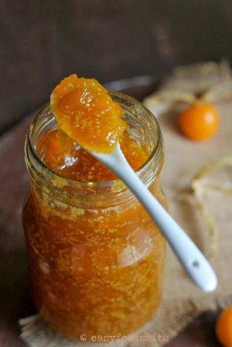 RASBHARI KA JAM (CAPE GOOSEBERRY JAM)