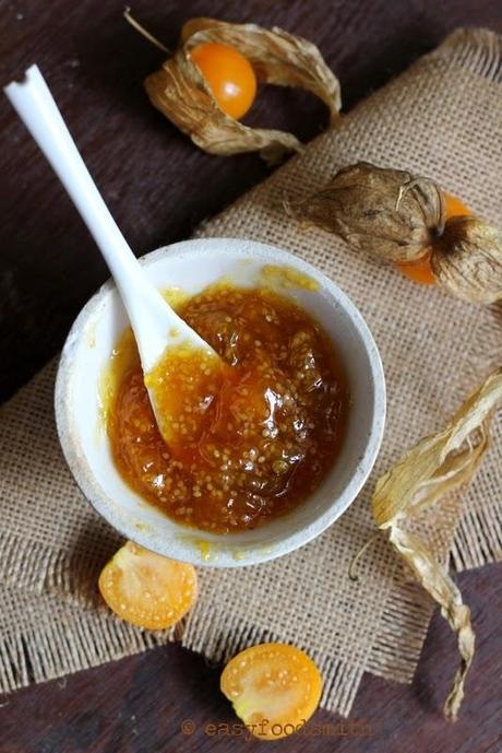 RASBHARI KA JAM (CAPE GOOSEBERRY JAM)