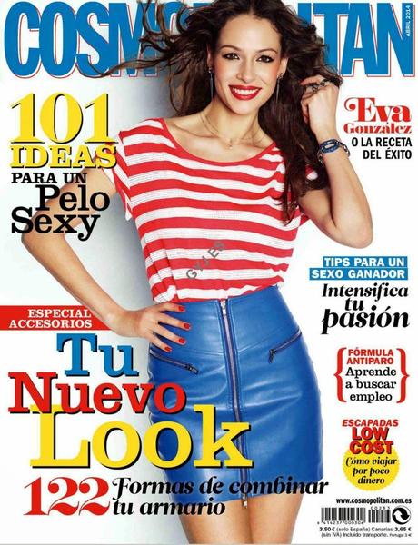 Eva Gonzalez For Cosmopolitan Magazine, Spain, April 2014