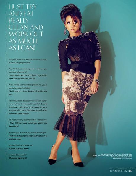 Brenda Song For Glamoholic Magazine, US, March 2014