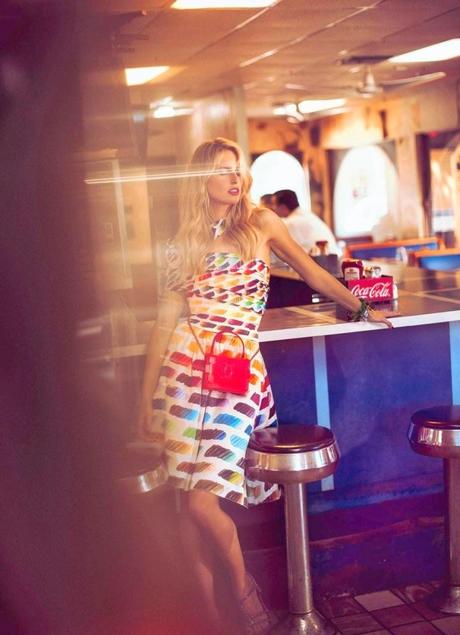 Karolina Kurkova by Koray Birand for Vogue Magazine, Mexico, April 2014