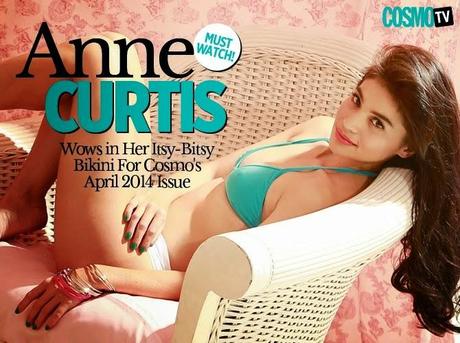 Anne Curtis For Cosmopolitan Magazine, India, April 2014