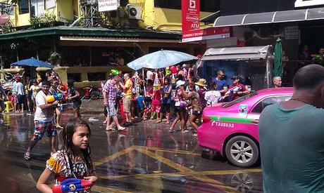 Nana Plaza in Songkran