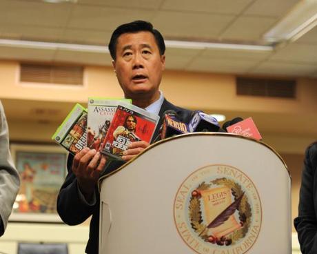 State Senator Leland Yee (D-CA), an anti-gun anti-violent video game legislator was arrested on charges he trafficked in firearms and violated corruption laws. 