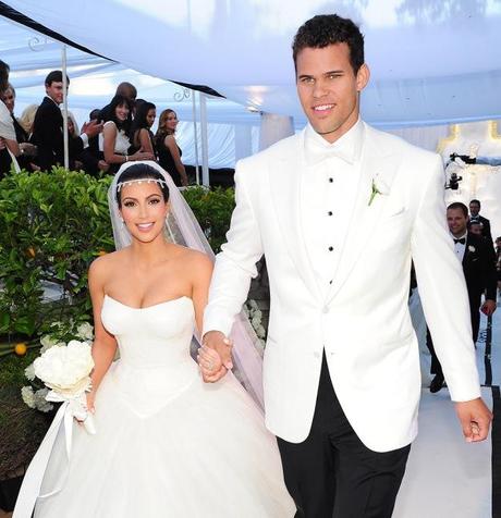 Kim Kardashian and Kris Humphries