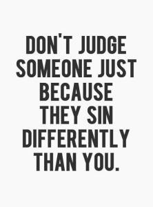 don't judge