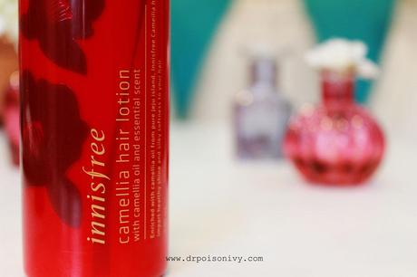 Innisfree Camelia Hair Lotion Review