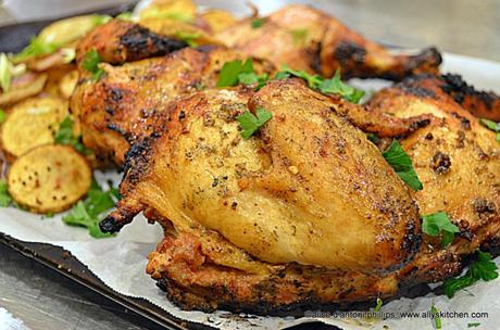 ~butter herb garlic grilled chicken~