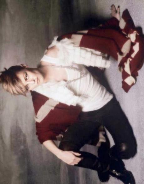 Vanessa Paradis by Karl Lagerfeld for Elle Magazine, France, March 2014