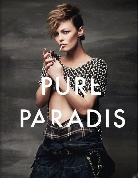 Vanessa Paradis by Karl Lagerfeld for Elle Magazine, France, March 2014