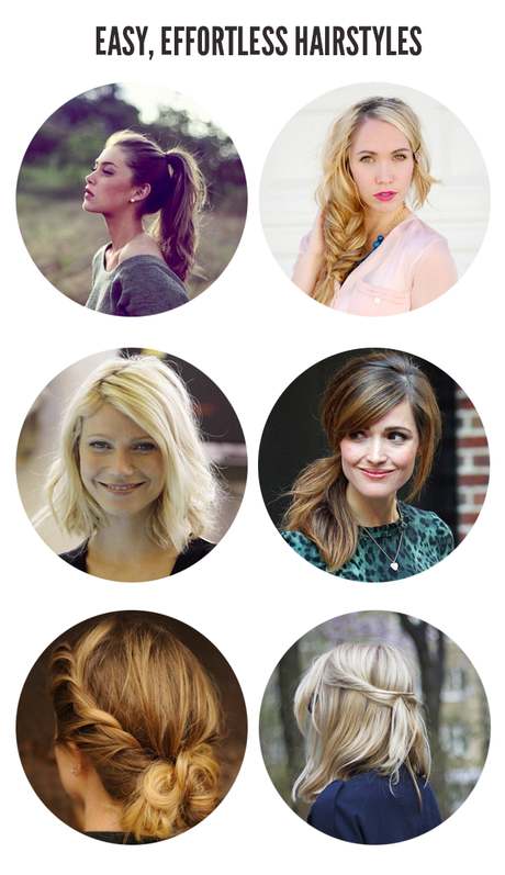 Easy, Effortless Hairstyles - Paperblog