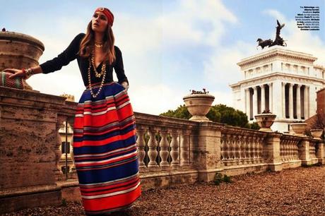 Eugenia Volodina For Vogue Magazine, Brazil, April 2014