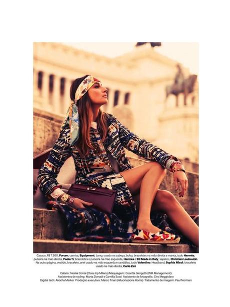 Eugenia Volodina For Vogue Magazine, Brazil, April 2014