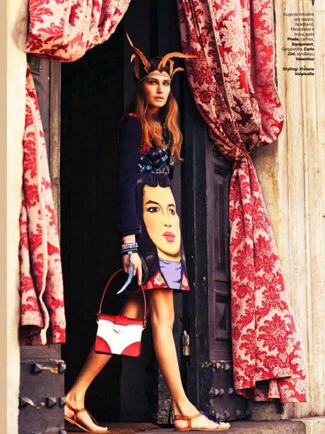 Eugenia Volodina For Vogue Magazine, Brazil, April 2014