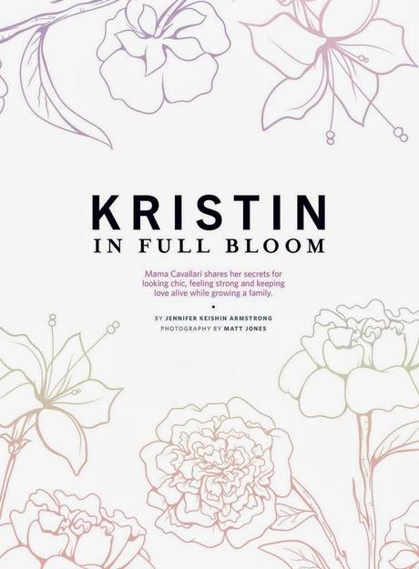 Kristin Cavallari For Fit Pregnancy Magazine, April / May 2014