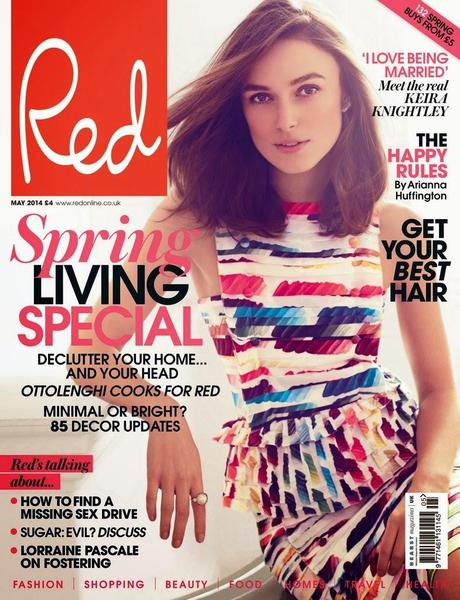 Keira Knightley For Red Magazine Magazine, UK, May 2014