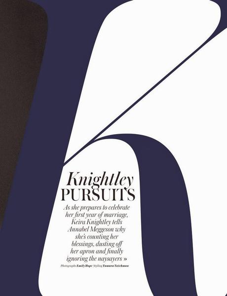 Keira Knightley For Red Magazine Magazine, UK, May 2014