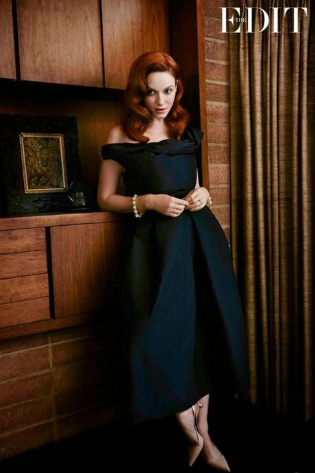 Christina Hendricks For The Edit Magazine, March 2014