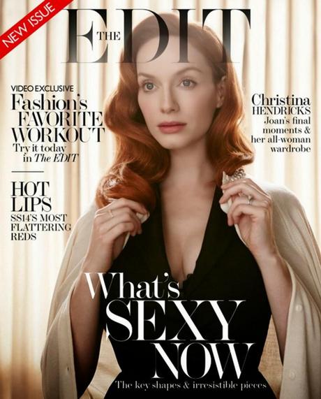 Christina Hendricks For The Edit Magazine, March 2014