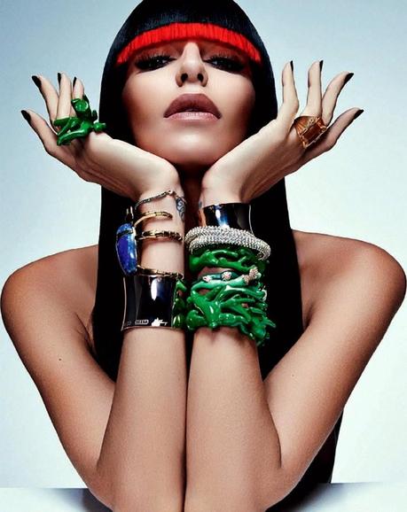 Lea Tisci by Zee Nunes for Vogue Magazine, Brasil, April 2014