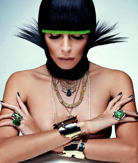 Lea Tisci by Zee Nunes for Vogue Magazine, Brasil, April 2014