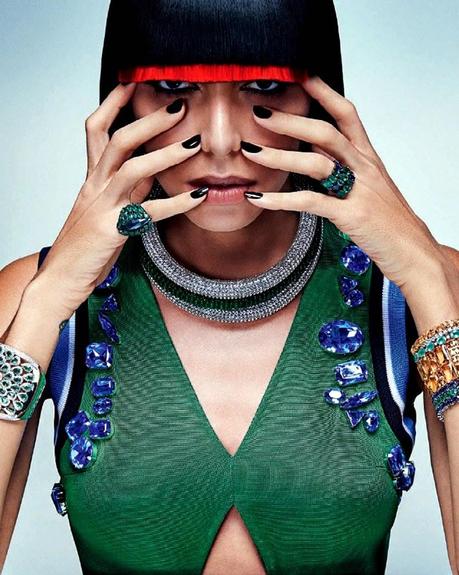 Lea Tisci by Zee Nunes for Vogue Magazine, Brasil, April 2014