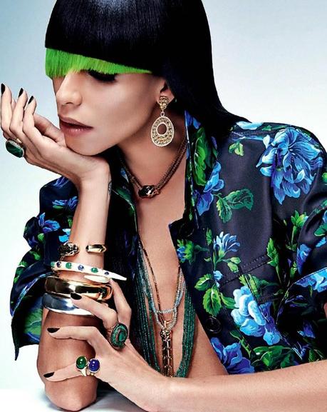 Lea Tisci by Zee Nunes for Vogue Magazine, Brasil, April 2014