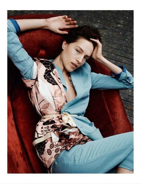 Alix Angjeli For Amica Magazine, Italy, April 2014