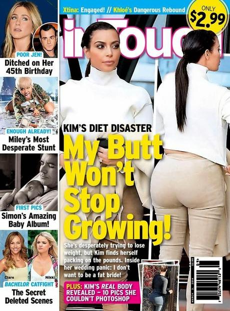 Kim Kardashian - In Touch Weekly Magazine,United States, March 2014