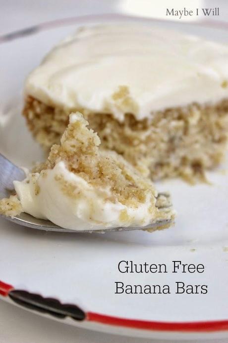 Gluten Free Banana Bars