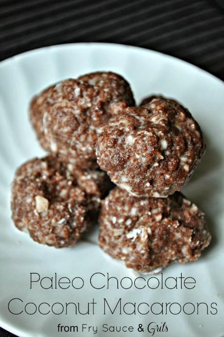 Paleo Chocolate Coconut Macaroons