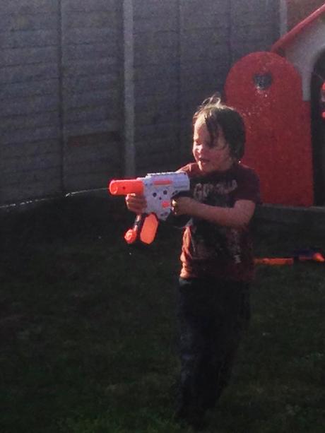 The first water fight of 2014