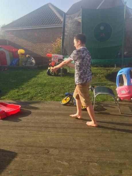 The first water fight of 2014