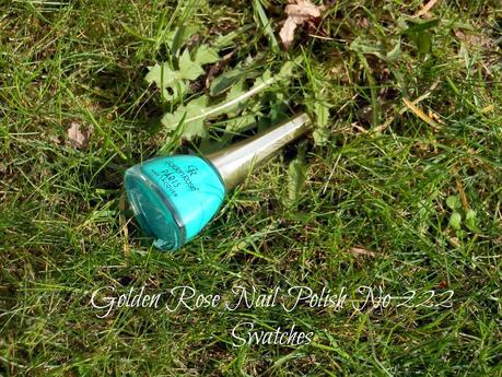 Golden Rose Nail Polish No 222 Swatches 