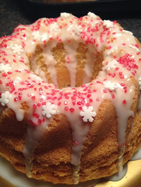 Vanilla Cake for 2 pint bundt tin - Recipe