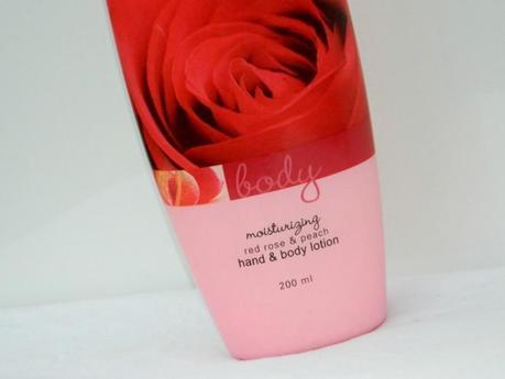 Avon Red Rose and Peach Hand and Body Lotion Review Avon Red Rose and Peach Hand and Body Lotion Review