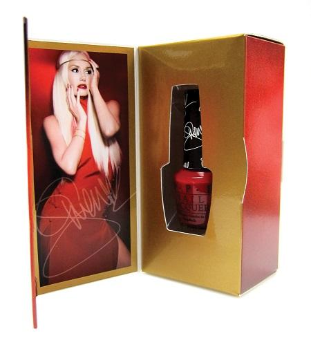 Gwen Stefani breakthrough OPI nail lacquer finishes