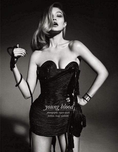 Gigi Hadid For Schon! Magazine issue 24 2014 